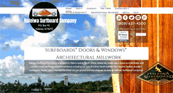 Desktop Screenshot of haleiwasurfboards.com